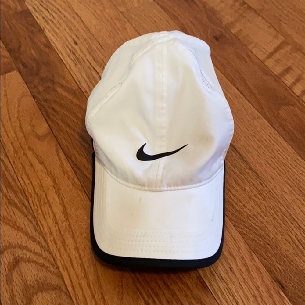 White Nike Dri-Fit Hat
